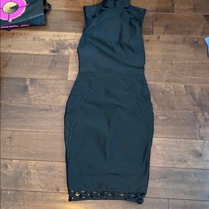 Mid calf length dress